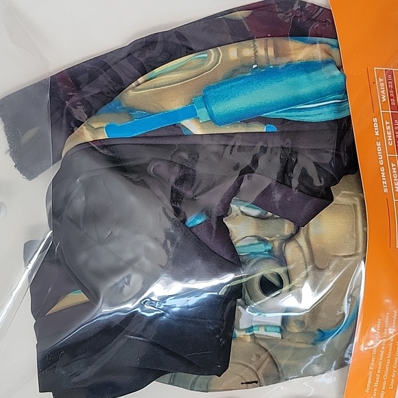 Hyde And Eek Robot Skeleton Halloween Costume Kids Small 6-7 Complete - Picture 3 of 6